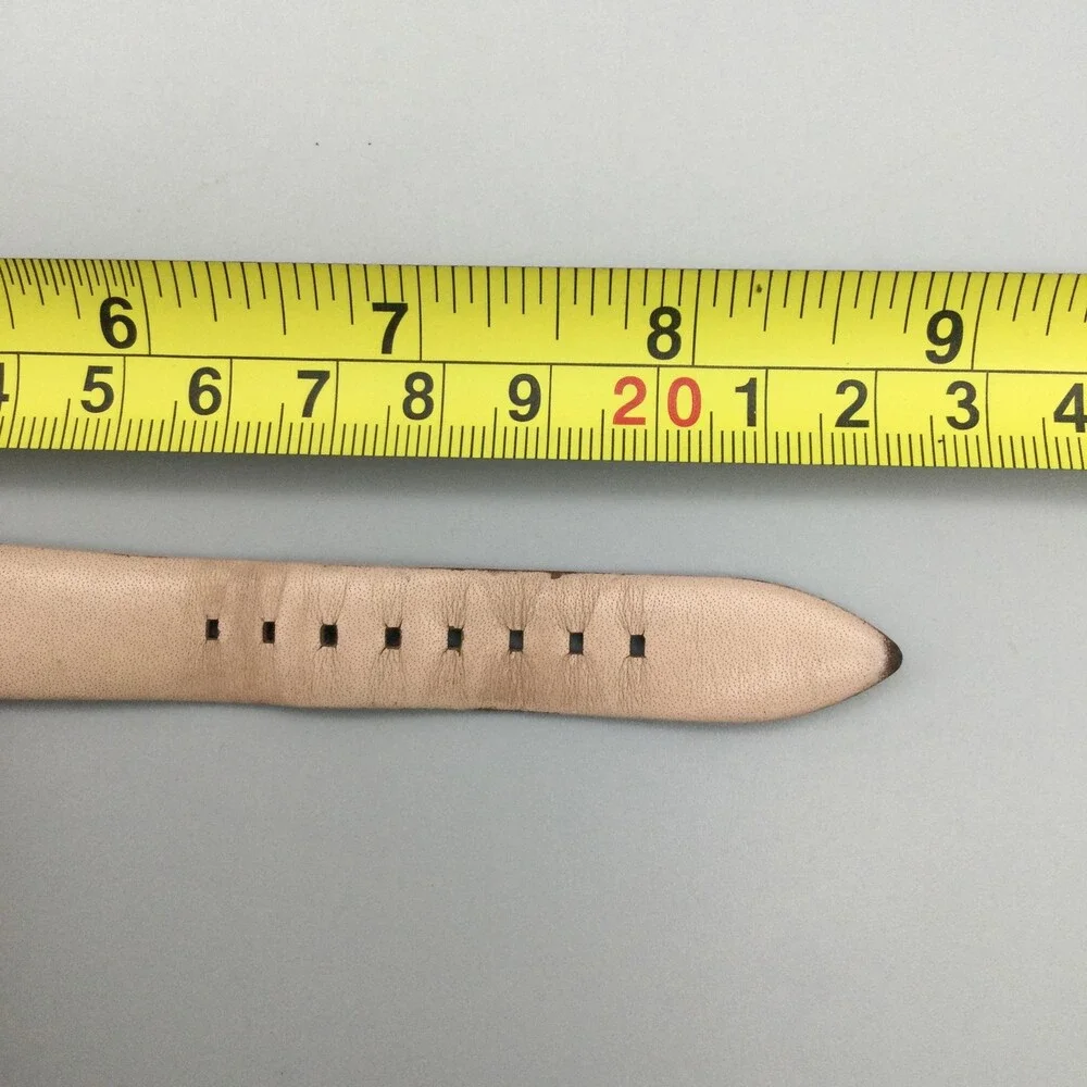 Michael Kors Womens Watch 38mm White Dial Gold Tone Beige Leather MK-7102 - Picture 14 of 15